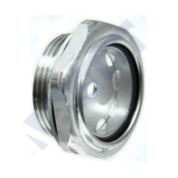 VISOR DE NÍVEL BUJÃO EM ALUMINIO, ROSCADO