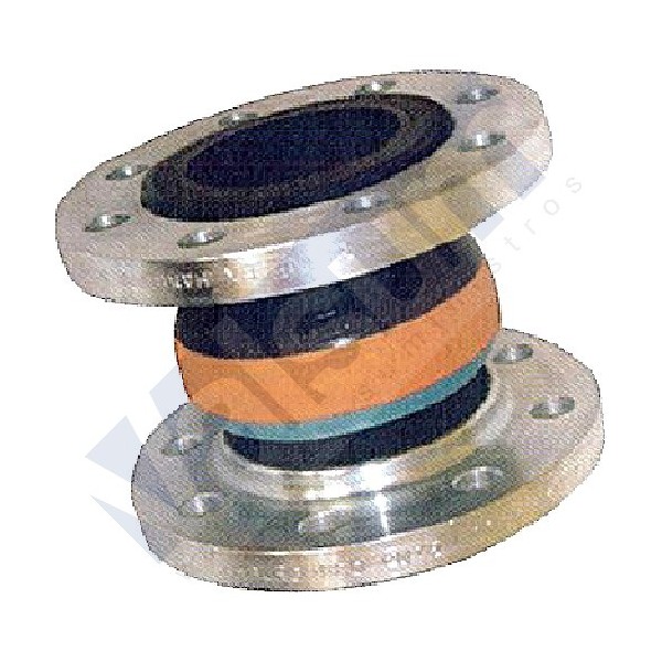 JUNTA FLEXIVEI STENFLEX TIPO AS-1, COM FLANGES