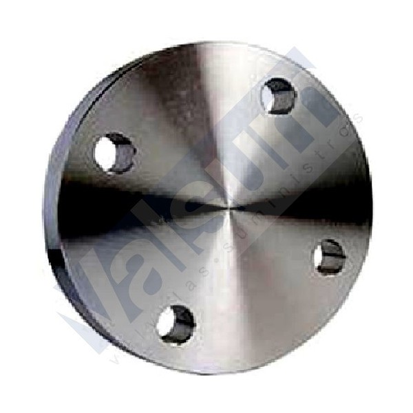 Flange cega  Material: Aço Carbono  St 37.2